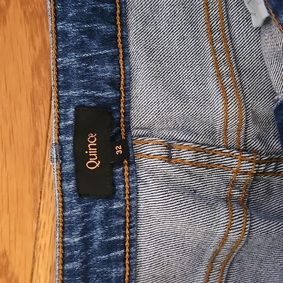 Quince Bella Stretch Relaxed Straight Jeans - Picture 7 of 12